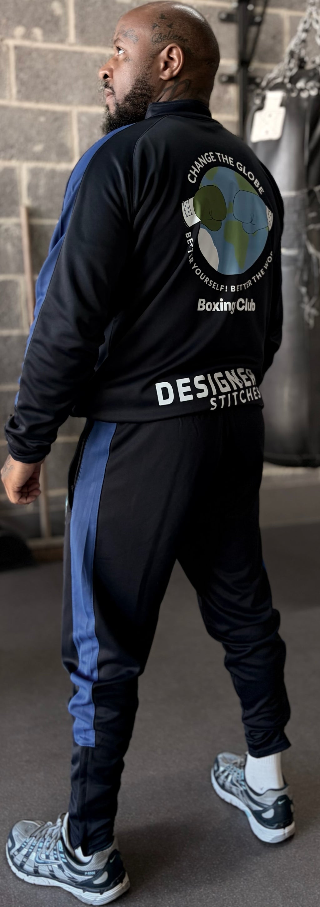 Zipped tracksuit