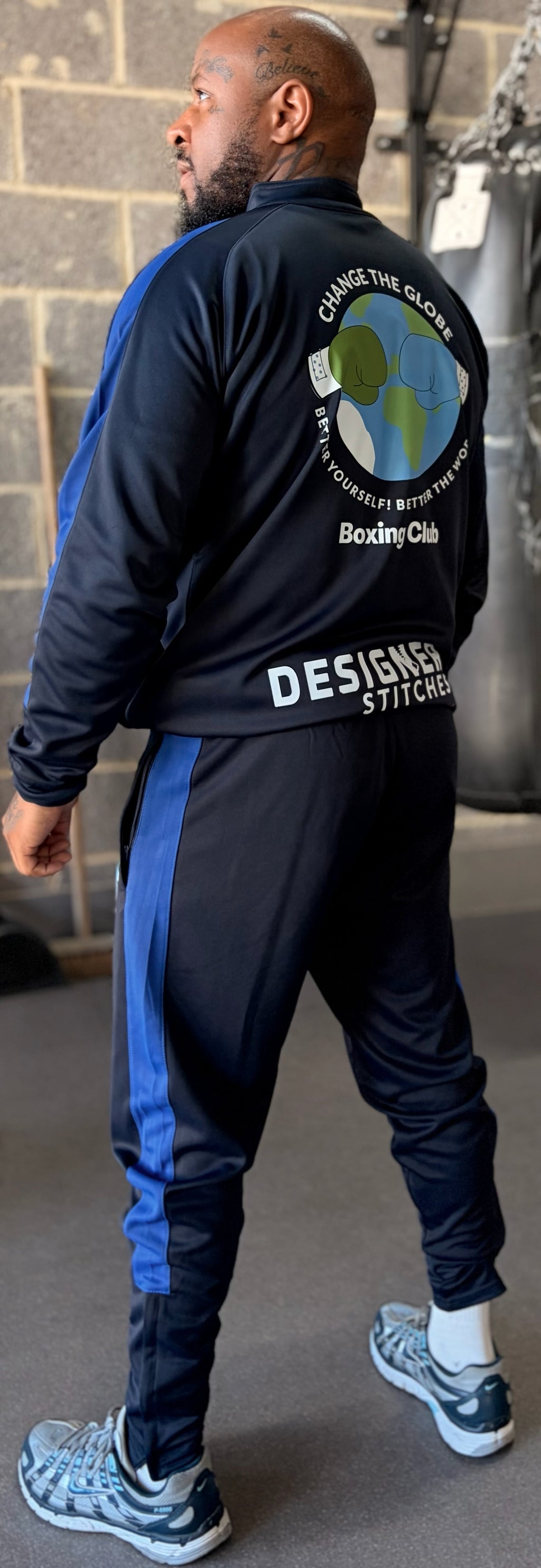 Zipped tracksuit